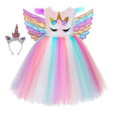 Vestido Fantasia Unicornio Menina