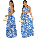 Vestido Femenino Longo Elegante