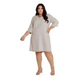 Vestido Feminina Plus Size