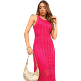 Vestido Feminino Acinturado Com