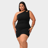 Vestido Feminino Balada Plus Size Com Elastano Tubinho