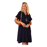 Vestido Feminino Bolso Max