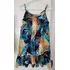Vestido Feminino Casual Tamanho Pp Estampa Folhas Usado