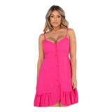 Vestido Feminino Curto De