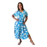 Vestido Feminino Estampado Tamanho