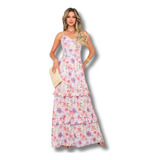Vestido Feminino Floral Estampado