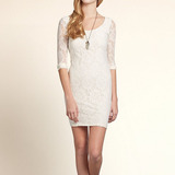 Vestido Feminino Hollister Camiseta
