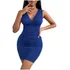 Vestido Feminino I5 Macacão Cor Sólida Saia Curta P 9305