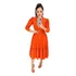 Vestido Feminino  Laíse Luxo Mídi Moda Evangélica