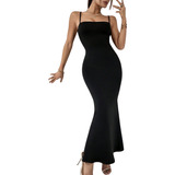 Vestido Feminino Longo Alcinha