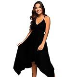 Vestido Feminino Longo Com Amarrações Vestido Longo Com Recortes Vestido Multiformas Vestido Casual De Verão Moda Verão Adulta Feminina Vicbela Preto Único