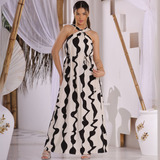 Vestido Feminino Longo Com