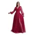 Vestido Feminino Longo De Festa Em Tule, Ox030
