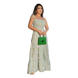 Vestido Feminino Longo De