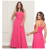 Vestido Feminino Longo Elegante Madrinha Formatura