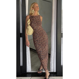 Vestido Feminino Longo Em