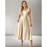 Vestido Feminino Longo Midi