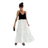 Vestido Feminino Longo Midi