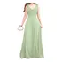 Vestido Feminino Longo Para Festa Com Renda No Busto