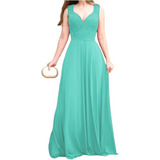 Vestido Feminino Longo Para