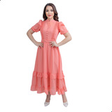 Vestido Feminino Longuete Debora