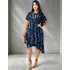 Vestido Feminino Max Bata Tendência  38-52 Novidade Lindo