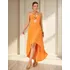Vestido Feminino Midi - Tamanho E Estilo Caimento Perfeito