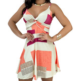 Vestido Feminino Midi Alcinha