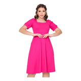 Vestido Feminino Midi Pra Gravida Soltinho E Fresco Luxo