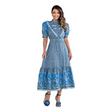Vestido Feminino Moda Crista