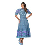 Vestido Feminino Moda Crista