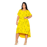 Vestido Feminino Mullet Plus