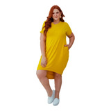 Vestido Feminino Mullet Plus
