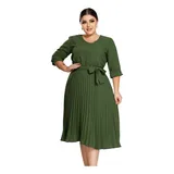 Vestido Feminino Plissado Maria