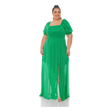 Vestido Feminino Plus Size