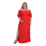 Vestido Feminino Plus Size