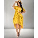 Vestido Feminino Plus Size