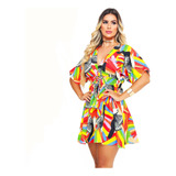 Vestido Feminino Rodado Curto