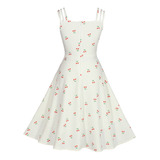 Vestido Feminino Rodado Rockabilly