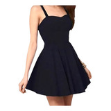 Vestido Feminino Rodado Suplex Pp Ao Gg Pronta Entrega