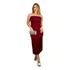 Vestido Feminino Social Midi Alfaiatária  Sofisticado Festa