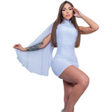 Vestido Feminino Tendencia Curto