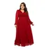 Vestido Feminino Tule Com Manga Longa Mod Plus Size