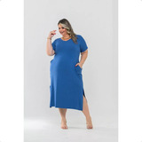 Vestido Feminino Viscolycra Com