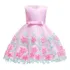 Vestido Festa Bebê Menina Aniversário Rosa Tam 1 Ano Lindo