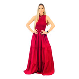 Vestido Festa Elegante Feminino