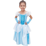 Vestido Festa Fantasia Princesa