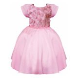 Vestido Festa Infantil Menina