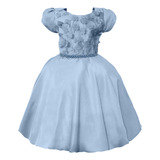 Vestido Festa Infantil Menina