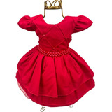 Vestido Festa Infantil Menina Criança Lindo Veneza Bebe Luxo